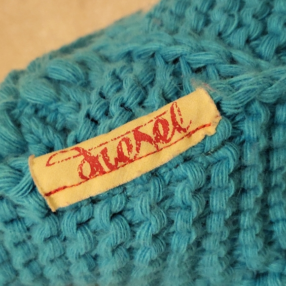 💯 Auth Diesel Scarf/Unisex Blue - Picture 3 of 7